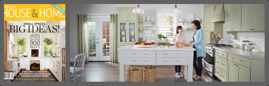 house and home - small spaces big ideas